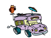 image humoristique camping-car